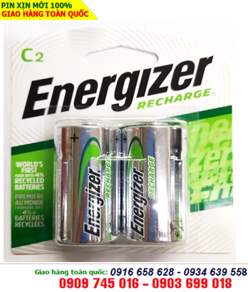 Energizer NH35-BP2; Pin sạc C 1,2V Energizer NH35-BP2 | C-2500mAh-1.2V | chính hãng Energizer USA